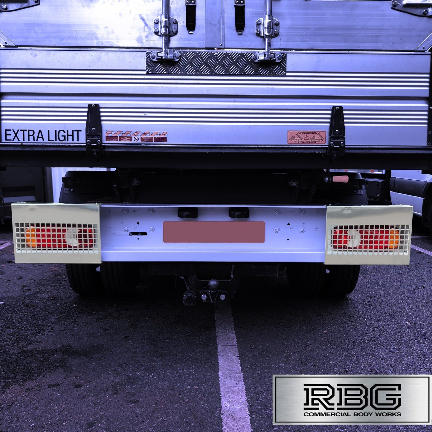 Renault Master Light Guards 3mm Thick Aluminium Dropside/Tipper Truck UK Made