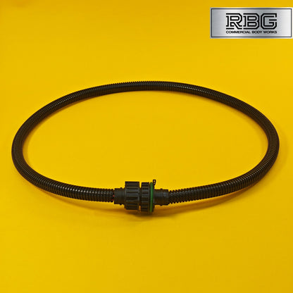 6/7 Pin Connector Plug F/M Twist Lock Rear Light Wiring Loom Harness 1m Cable