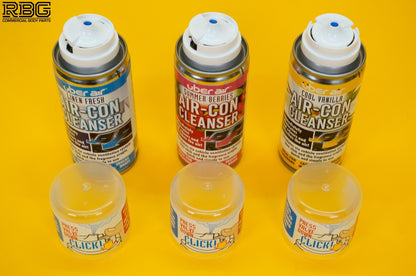 Air-Con Cleanser SET of Cool Vanilla + Summer Berries + Fresh Linen Uber Air Car