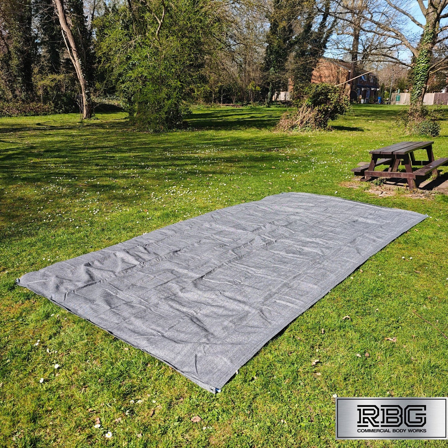 Awning Carpet Breathable Woven For Tent Caravan Campervan Camping 2.5m x 5m UK