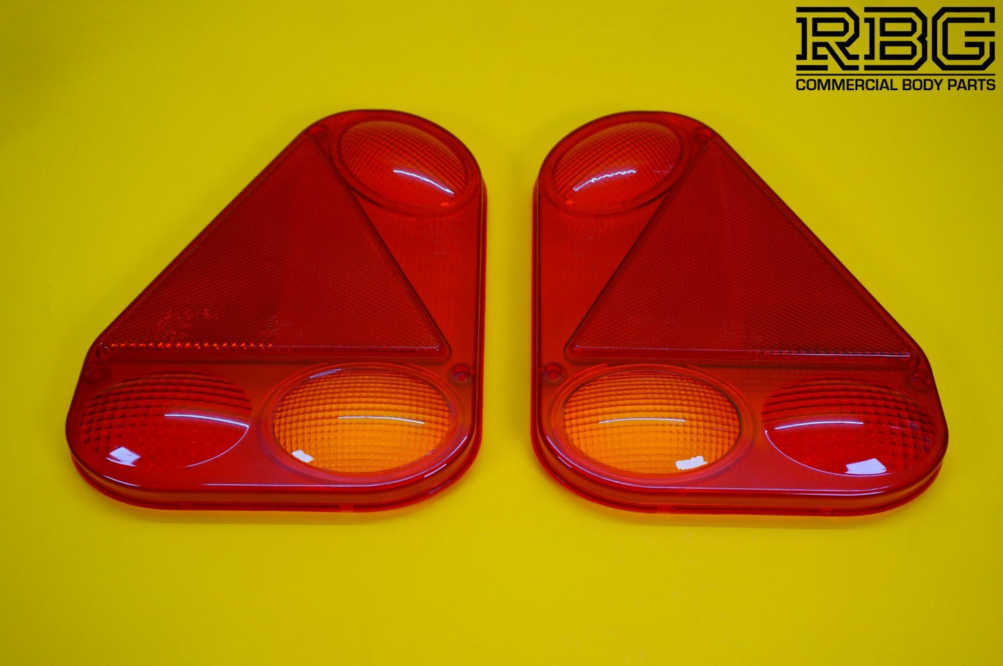 Replacement Light Lens PAIR LEFT & RIGHT for Radex 2900 Rear Combination Lamp