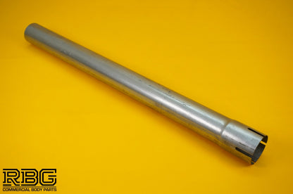 Exhaust Pipe Repair Section Tube Expanded Swaged Fit 500mm Long - VARIOUS SIZES