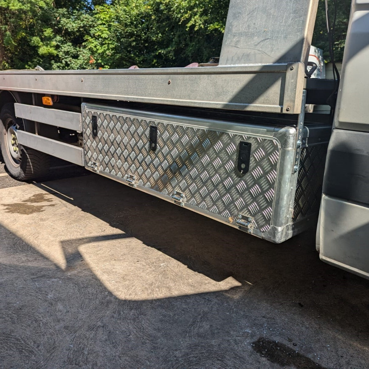 Toolbox Storage Box Lockable for Recovery Vehicle Aluminium Trucks FREE POSTAGE!