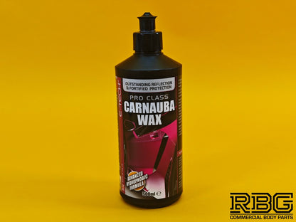 Pro Class Carnauba Wax, Applicator Kit & Microfibre Polishing Pad 500ml E-TECH