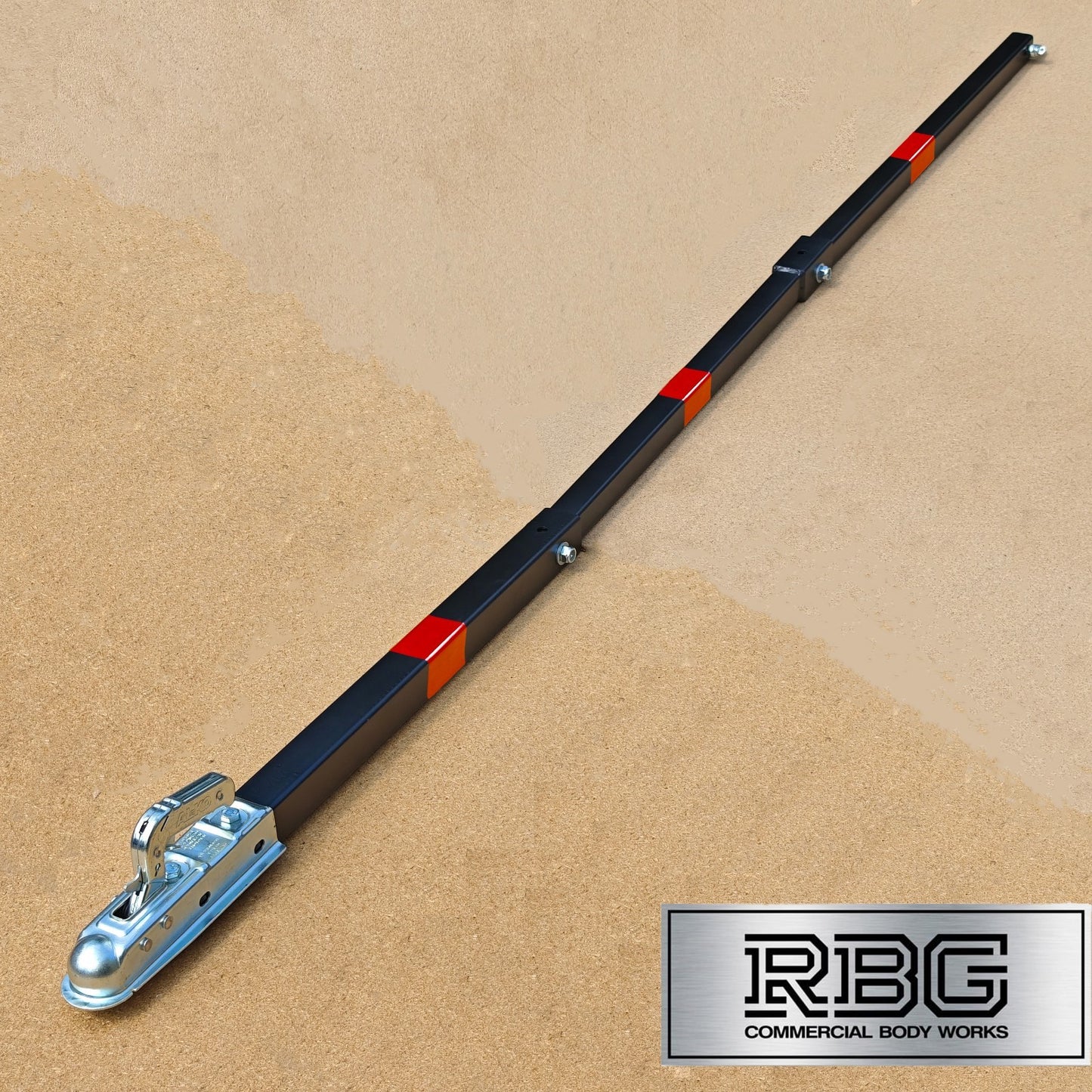 Vehicle Recovery Tow Pole 3.5Ton With Red Reflector 2.6m 3500kg 3pc Car Van UK