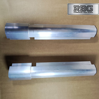 Aluminium Corner Pillar Extrusion 600mm & Socket Dropside Truck Trailer Tailgate