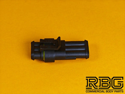 SuperSeal Connector Pair Assembly AMP 3 Way Female/Male Wiring Waterproof IP67