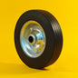 Steel Replacement Wheel 200mm for Jockey Wheels for Trailer Rubber Tyre 8" UK