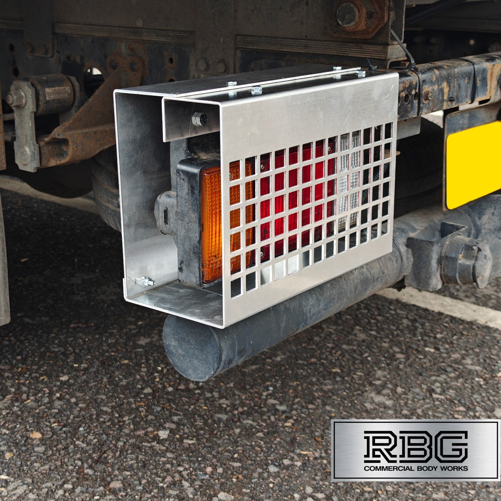 Light Guards for Isuzu Grafter THICK 3mm Galvanized Aluminum Truck Tipper UK
