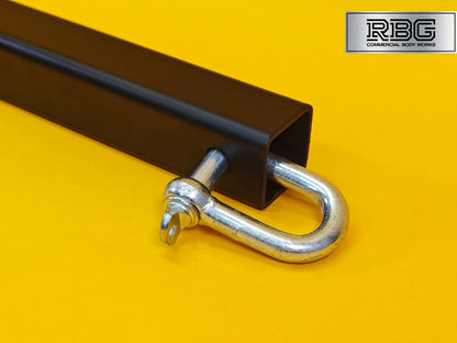 Vehicle Recovery Tow Pole 3.5Ton With Red Reflector 1.8m 3500kg 2pc Car Van UK