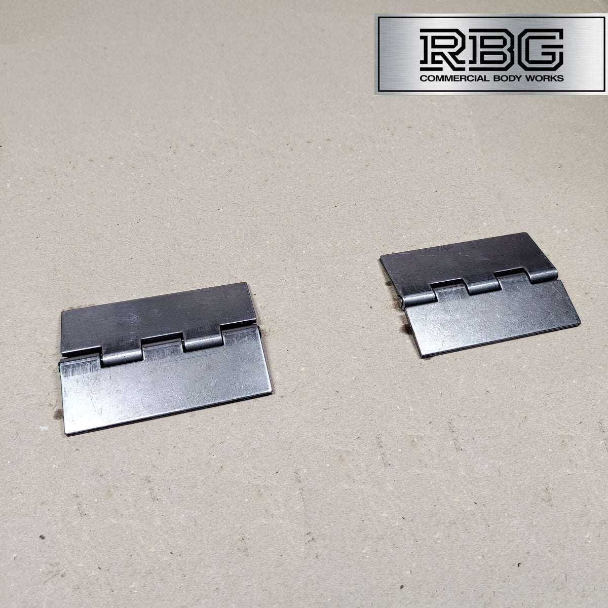 Double Flap Steel Hinges HEAVY DUTY Weld-on 4" 100mm Butt Truck Trailer Cage