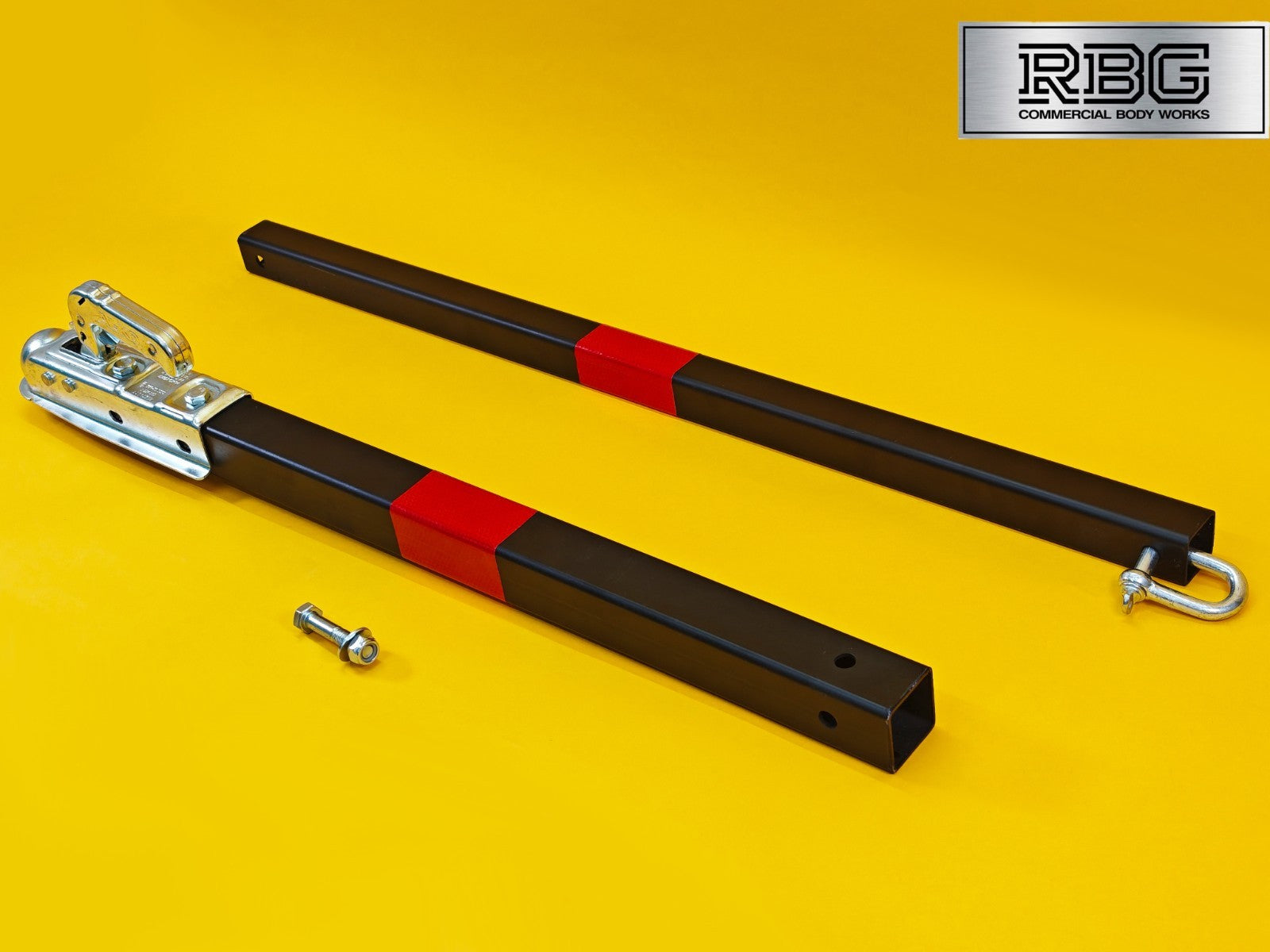 Vehicle Recovery Tow Pole 3.5Ton With Red Reflector 1.8m 3500kg 2pc Car Van UK