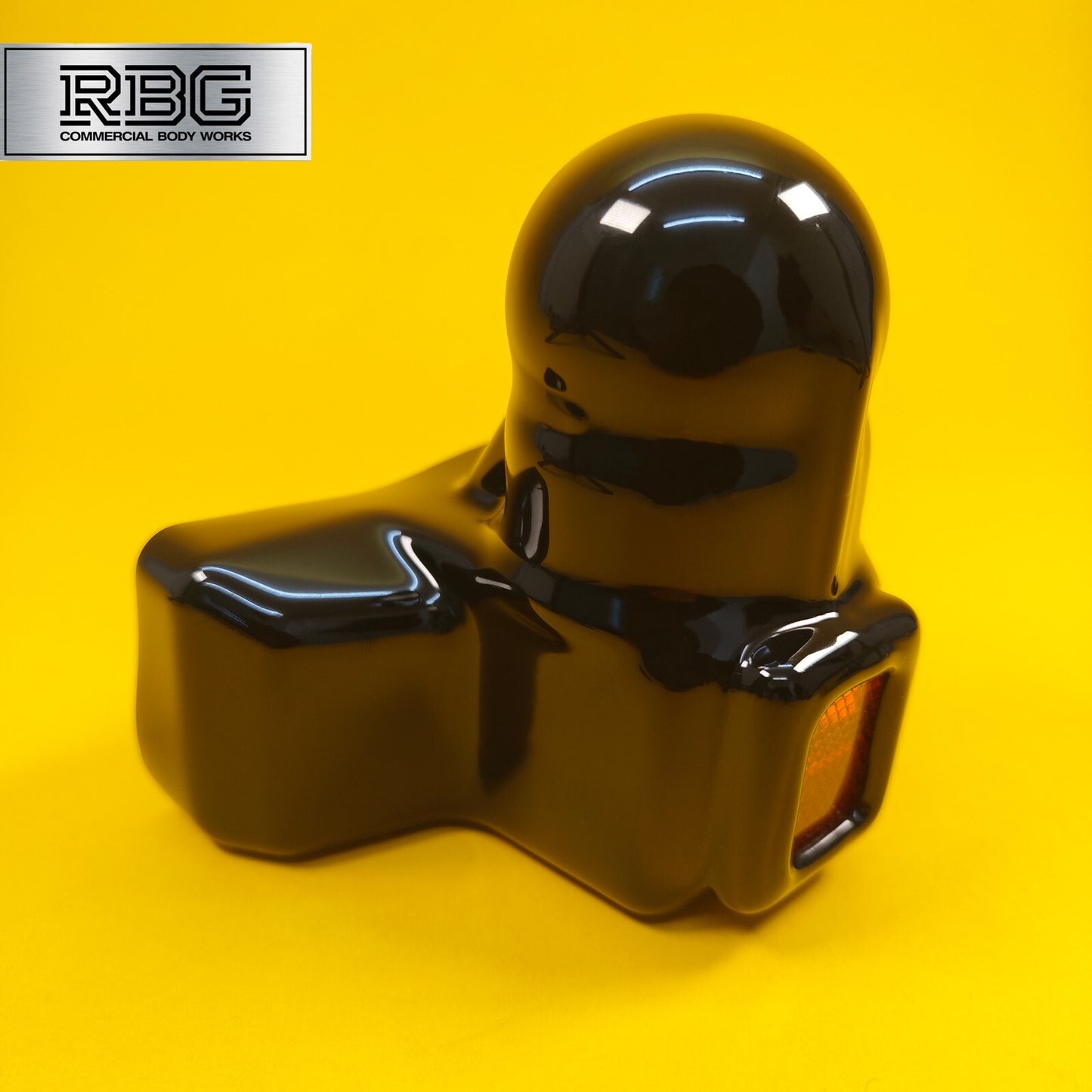 Towball Cover with Reflector Black PVC Boot for Fit Standard 50mm Tow Ball UK