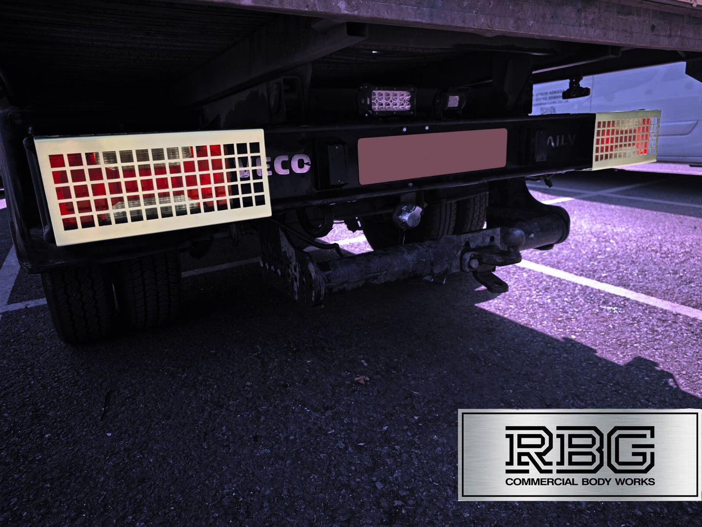 Light Guards for Iveco Daily 3mm Thick Aluminium Truck Trailer Tipper