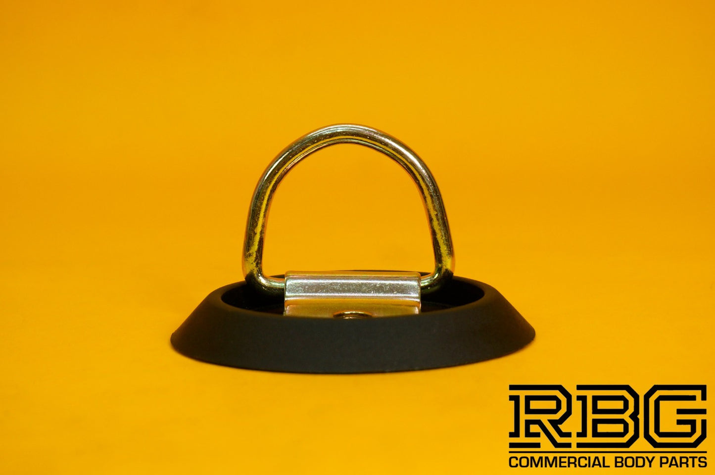 Tie Down Lashing Ring & Base Dish Zinc Plated Steel for Truck Trailer Horsebox