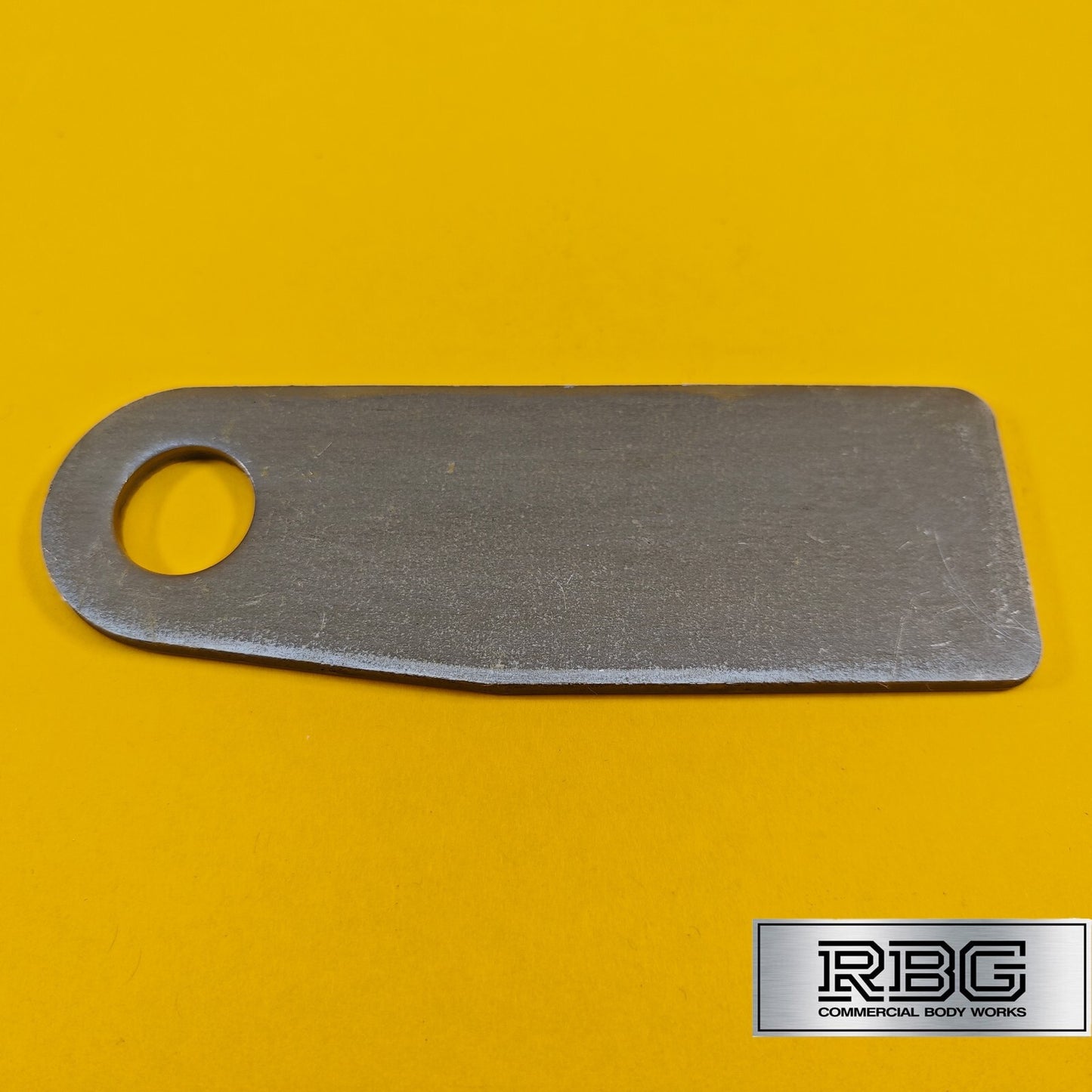 Heavy Duty Tail Gate Fixing Eye Plates Self Colour Weld On For Drop Lock Trailer