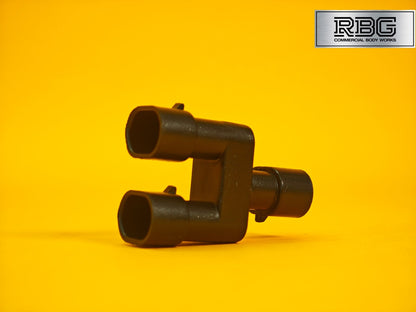 2 Pin SuperSeal Splitter For Harness Connector Y Piece Adaptor 2 Way Joiner UK