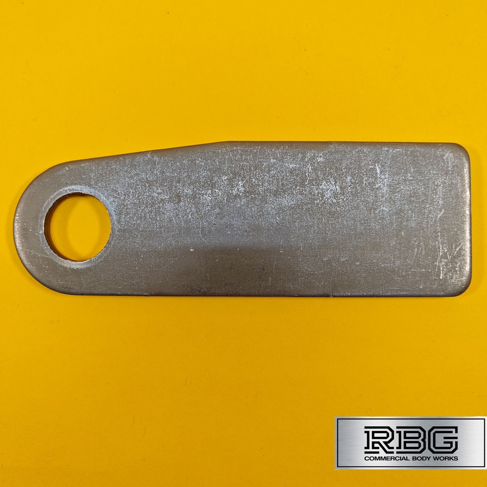 Heavy Duty Tail Gate Fixing Eye Plates Self Colour Weld On For Drop Lock Trailer
