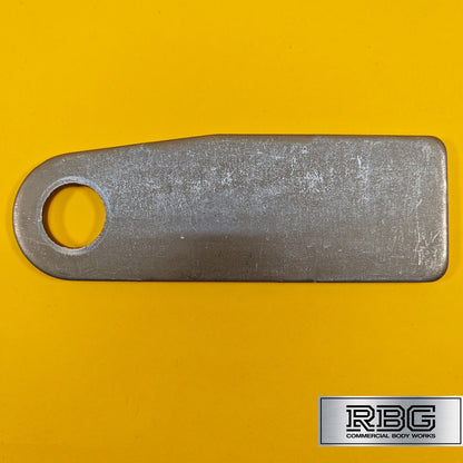 Heavy Duty Tail Gate Fixing Eye Plates Self Colour Weld On For Drop Lock Trailer