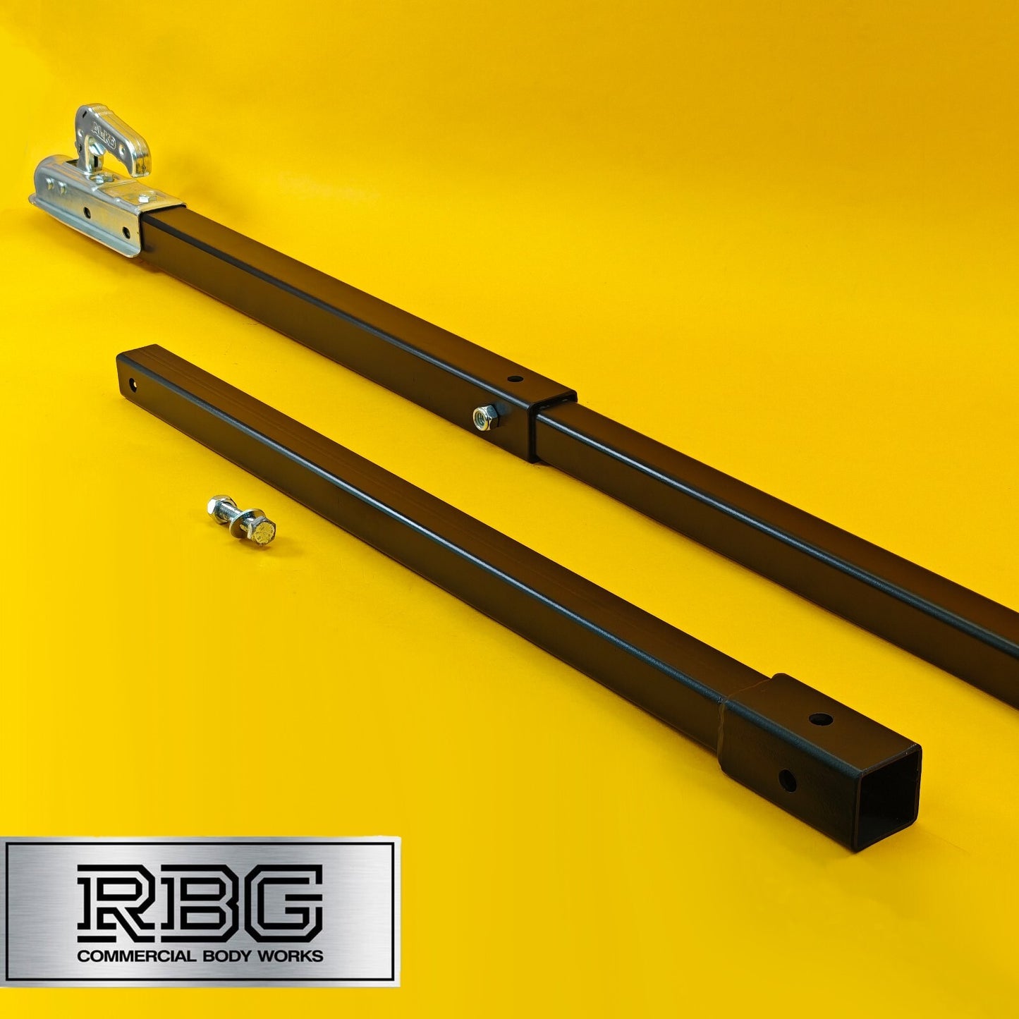 Vehicle Recovery Tow Pole 3.5Ton Ridged Towing Bar 2.6m 3500kg 3pc Steel Car Van