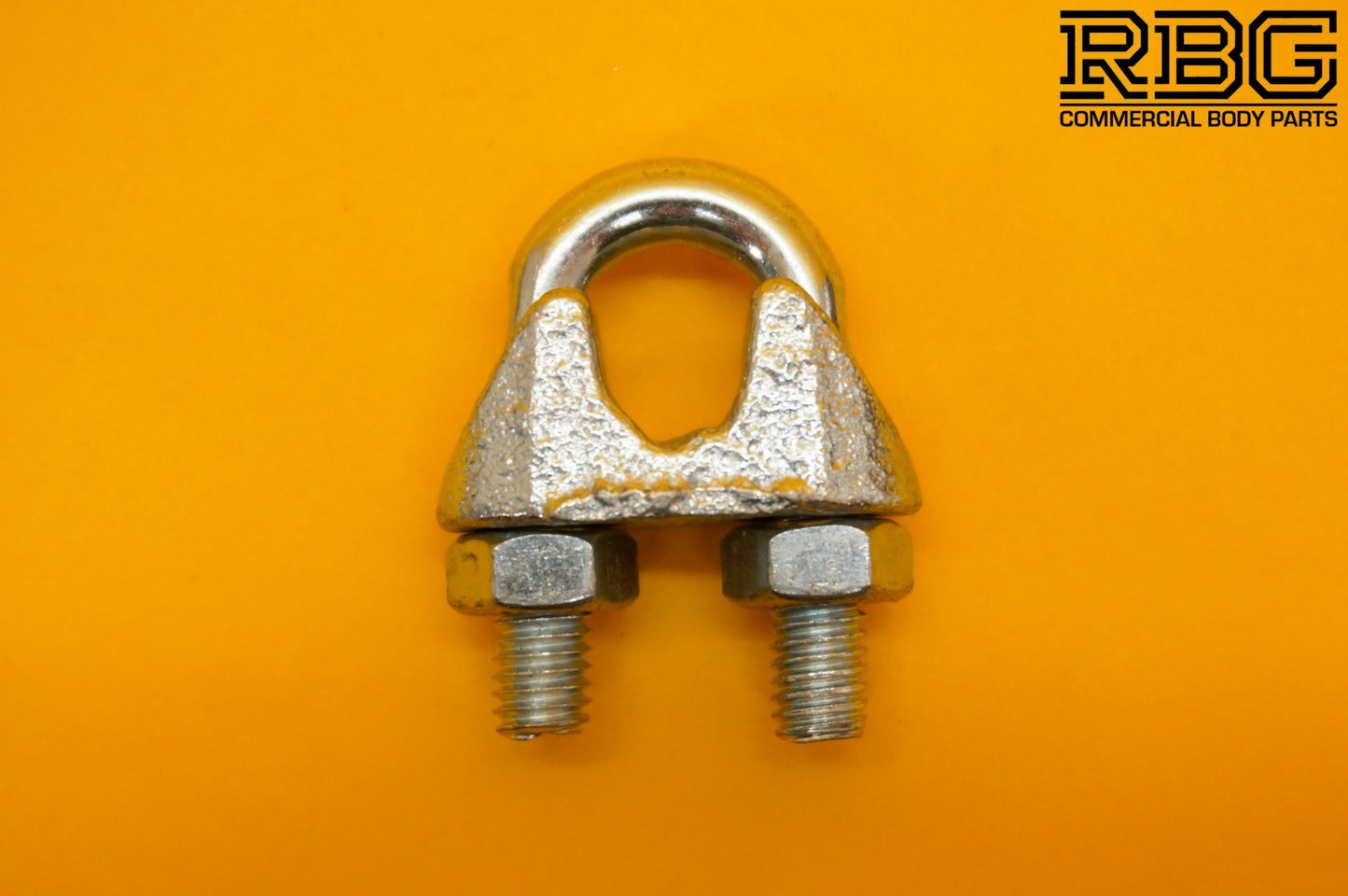 Wire Rope Grip 8mm Steel Cable Grip Bull Dog Clamp U Bolt Zinc Plated Heavy Duty