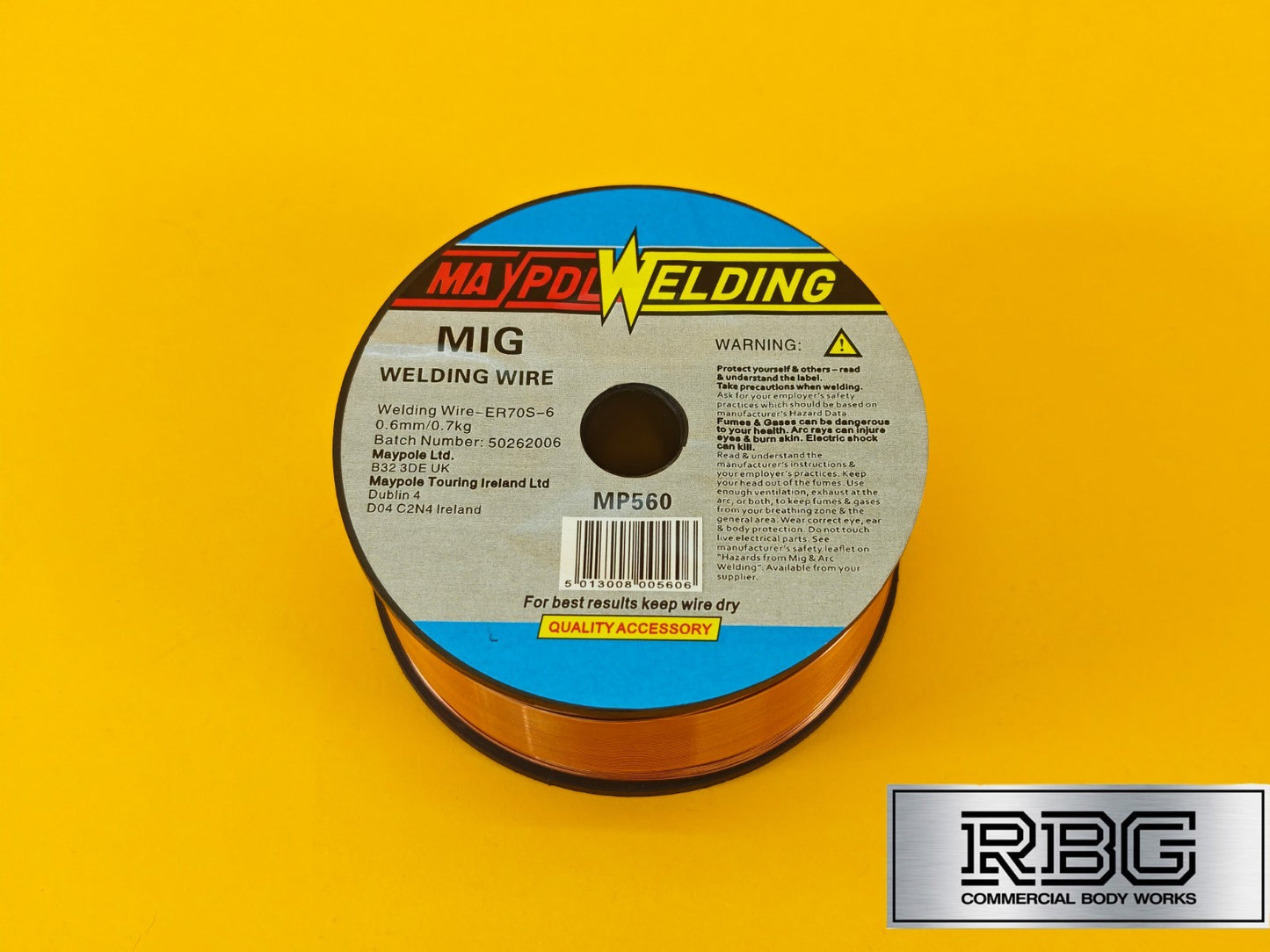 0.6mm Steel Welding Wire 0.7Kg Spool Roll MIG Welding Wire Mild Steel Reel UK