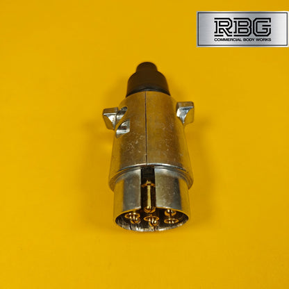 Aluminium Plug for Towing 7 Pin 12N Type Trailer Caravan Horsebox 12 Volt Towbar