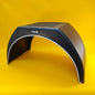 Twin Wheel Mudguard Flat Top Plastic 920X450mm Black Mud Flap Domar Truck UK