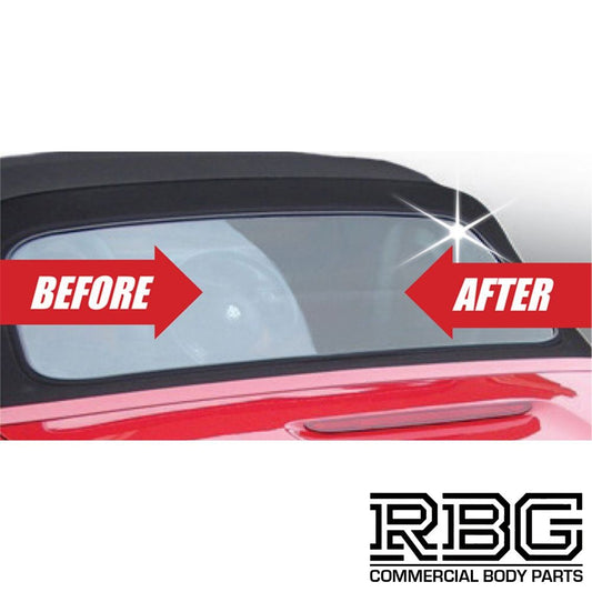 Clear Vision Soft PVC Restorer E-TECH Plastic Windows & Surface Cleaner Polish