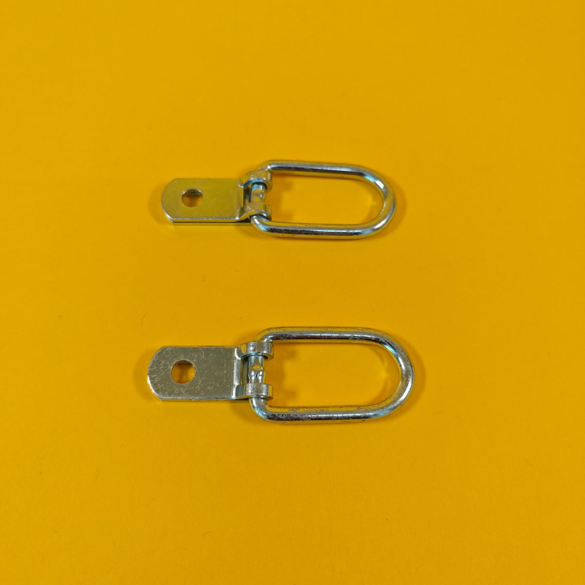 2x Small Lashing Ring Tie Down Zinc Plated for Trailer Horsebox Truck Van...