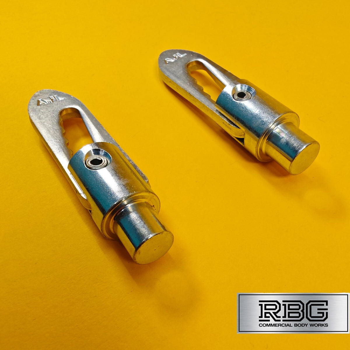 Antiluce™ Fastener M12 x 12mm Weld-On | Drop Lock Horsebox Trailer-Tailgate 2Pcs