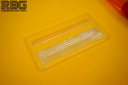 Replacement Lens for Square Combination Light Radex 3002 / MP17 Lamp Trailer