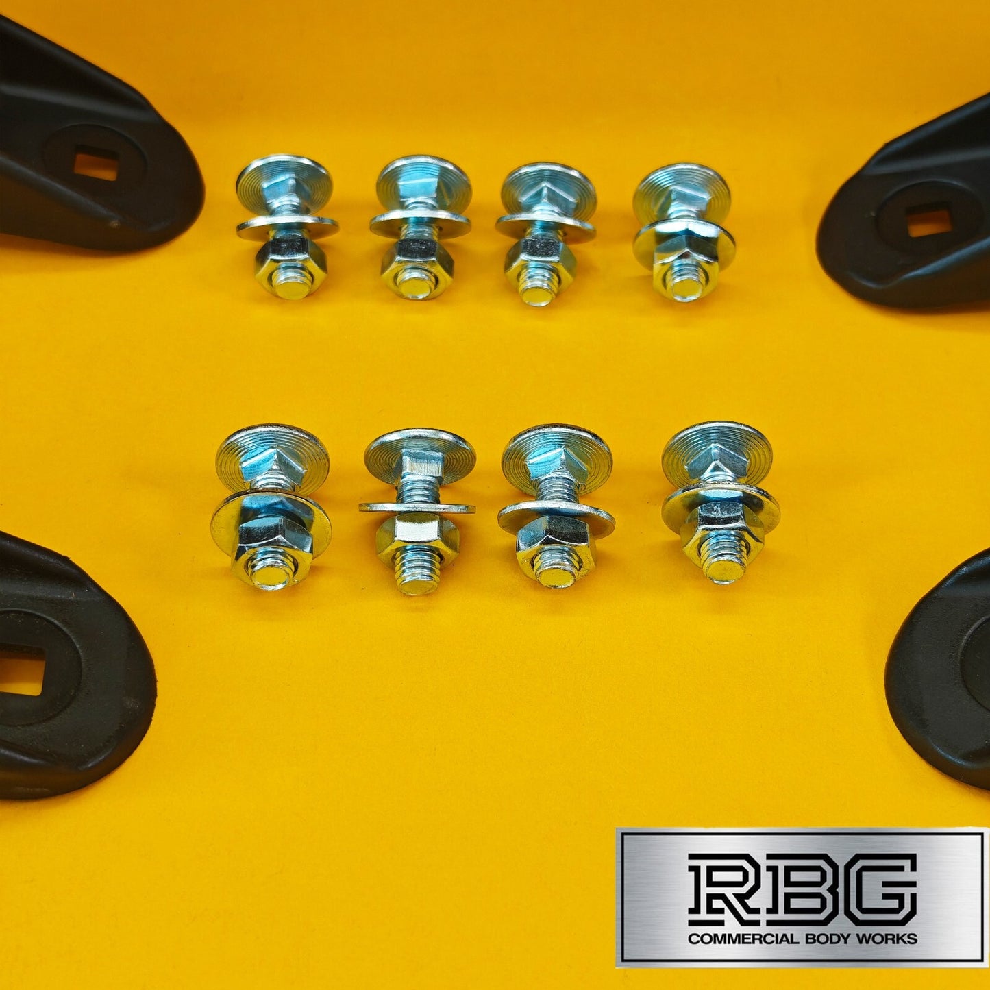 Single Wheel Round Mudguard + Brackets & Wing Stays 840x270mm Domar Truck