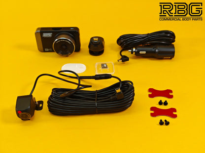 Smart Dashcam True 4K Ultra HD + Rear Camera SET Front & Rear Video Recorder UK