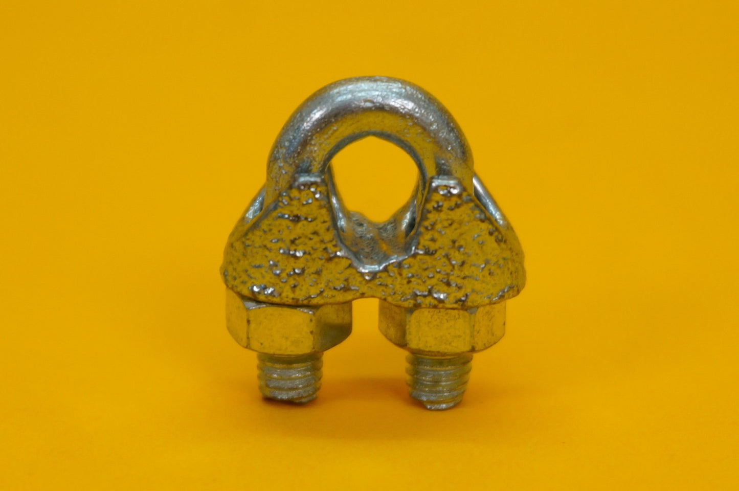 Wire Rope Grip 5mm Steel Cable Grip Bull Dog Clamp U Bolt Zinc Plated Heavy Duty