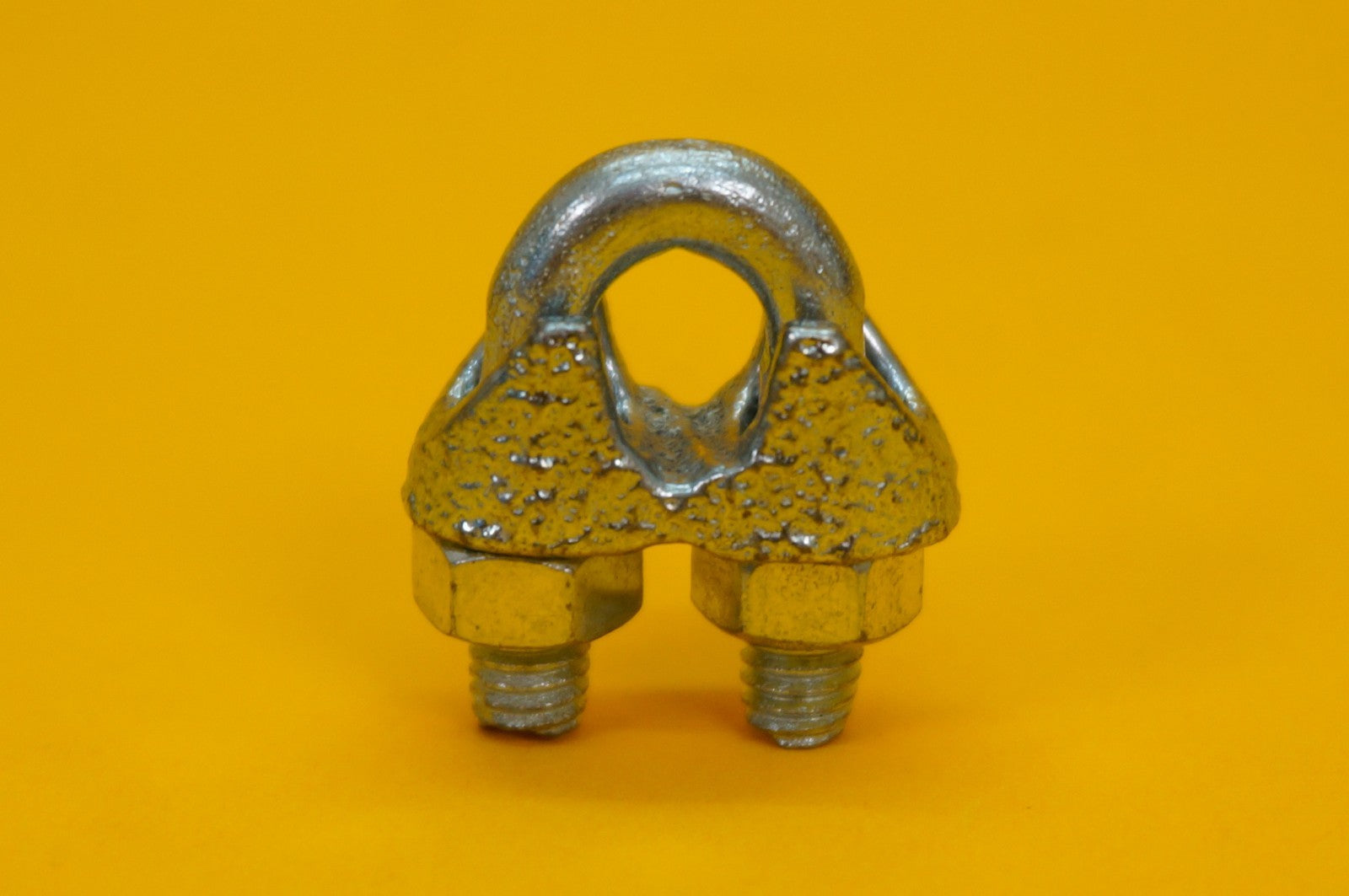 Wire Rope Grip 5mm Steel Cable Grip Bull Dog Clamp U Bolt Zinc Plated Heavy Duty