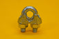 Wire Rope Grip 5mm Steel Cable Grip Bull Dog Clamp U Bolt Zinc Plated Heavy Duty