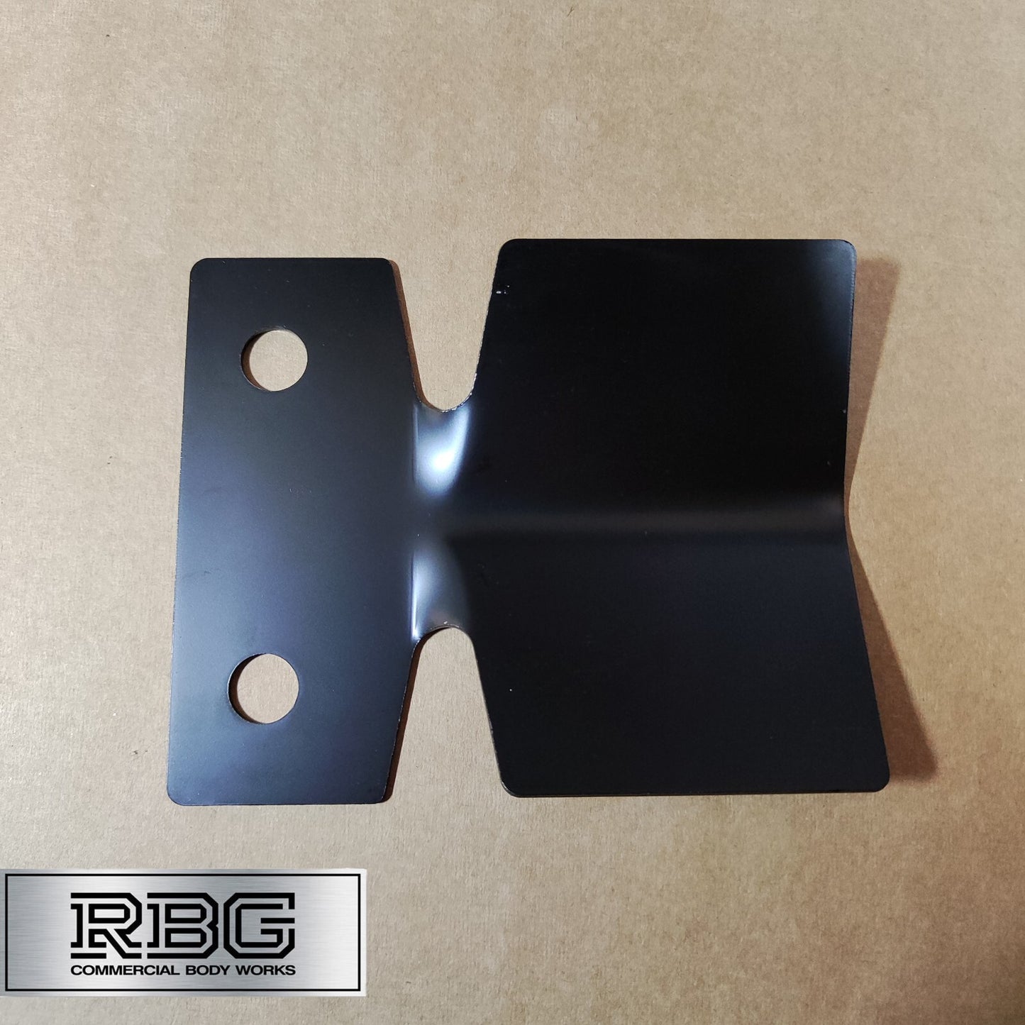 Bumper Protector Towbar Plate Tow Ball BLACK Bolt on Bracket Towing Trailer