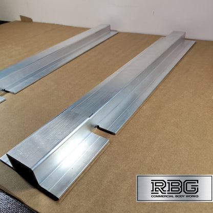 2x  Dropside Centre Pillars Aluminium Trailer Vehicle Truck Tailgate Plank 600mm