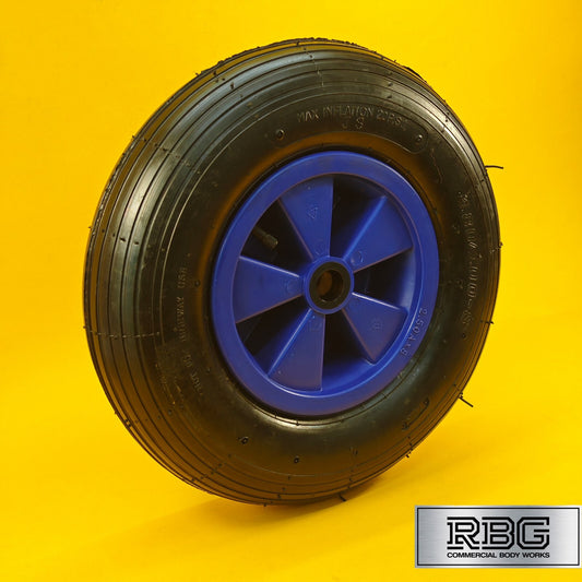 Launch Trolley Wheel 15″ 385mm Pneumatic for Trolleys, Boat Trailers Dinghy UK