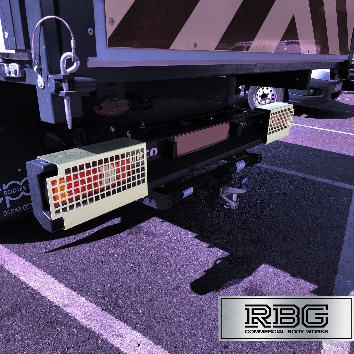 Light Guards for Iveco Daily NEW! 3mm Galvanized Aluminium Truck Trailer Tipper