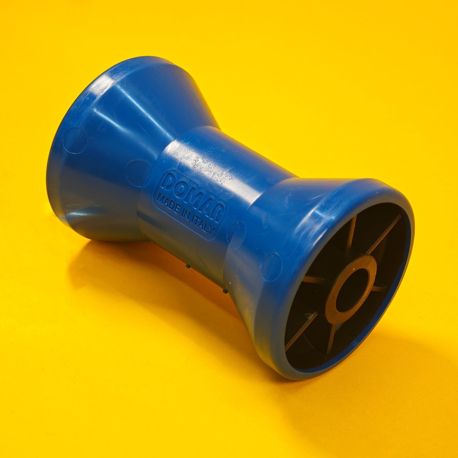 Keel V Roller Boat Trailer 16mm Bore 128mm Width Non Mark Blue Domar Italy