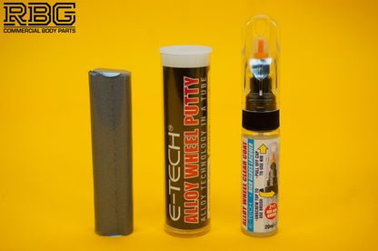 Clear Coat Lacquer Touch-Up Stick + Allow Wheel Repair Putty Filler 10cm Tube
