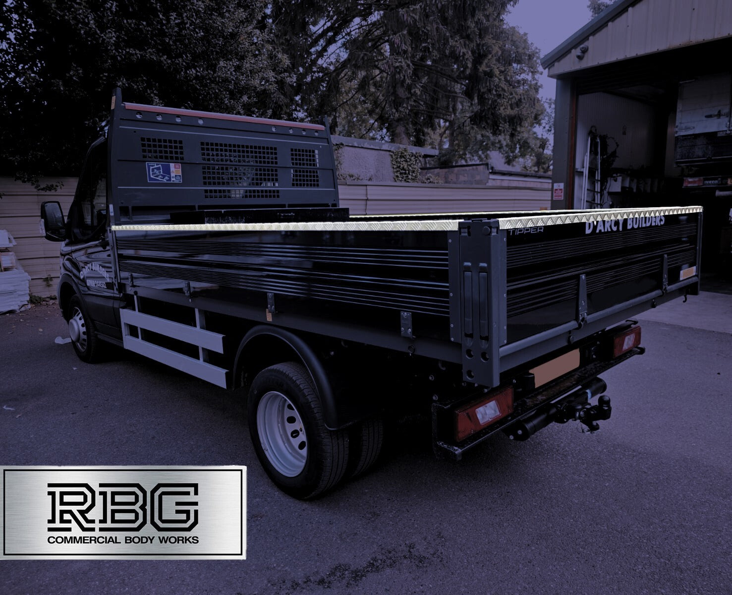 U Shape Strips Checker Plate Set for Tail & Side Boards on Tipper Dropside Truck