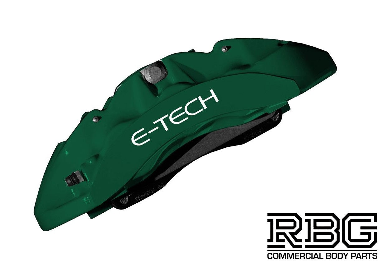 Brake Caliper Paint Kit BRITISH RACING GREEN Paint + Cleaner + Brush E-TECH UK