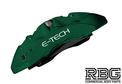 Brake Caliper Paint Kit BRITISH RACING GREEN Paint + Cleaner + Brush E-TECH UK