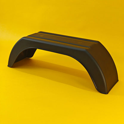 8 Inch Plastic Mudguard Single 550mm x 160mm for Trailer 8″ Wheels Domar Deluxe