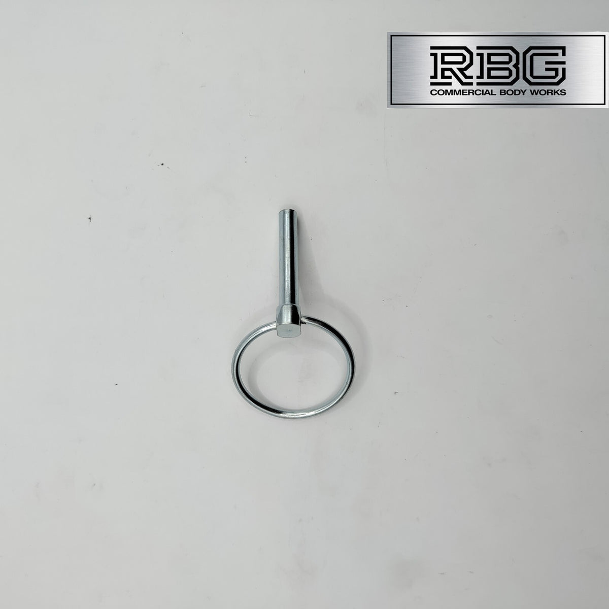 2x Lynch Pins Ø8 x 44.5mm Zinc Plated Steel Linch Pins Trailer, Tractor, Truck