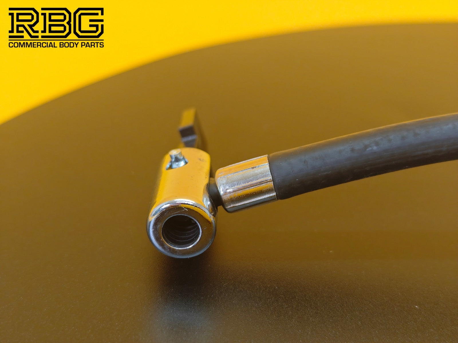 Air Compressor Pressure Gauge, Inflator Hose Connector & Recoil Hose Assembly