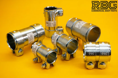 Exhaust Pipe Connector Joiner Adjustable Heavy Duty Tube Adapter VARIOUS SIZES